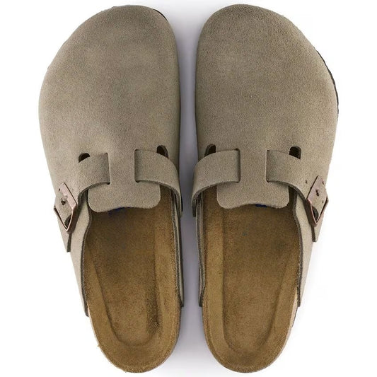 Mules en cuir Boston